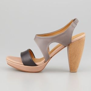 Coclico Natural Woodenheeled Sandal